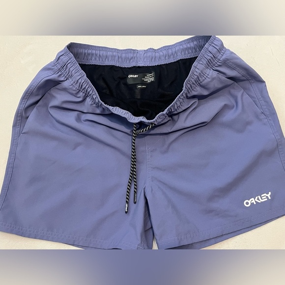 Oakley Hydrolix Regular Fit Men's Purple / Blue  Swim Trunks w Pockets Size XL - Picture 10 of 16